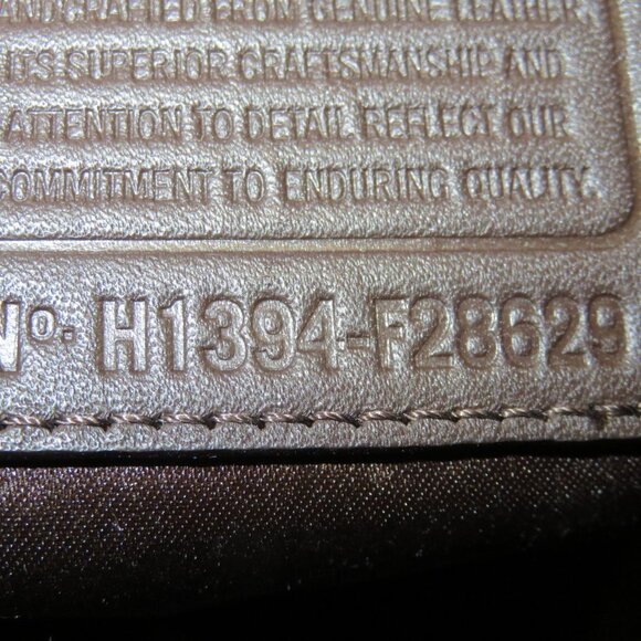 Coach 2013 Legacy Campbell Eva Brown Supple Leather Buckle Flap Crossbody Bag - Picture 6 of 12